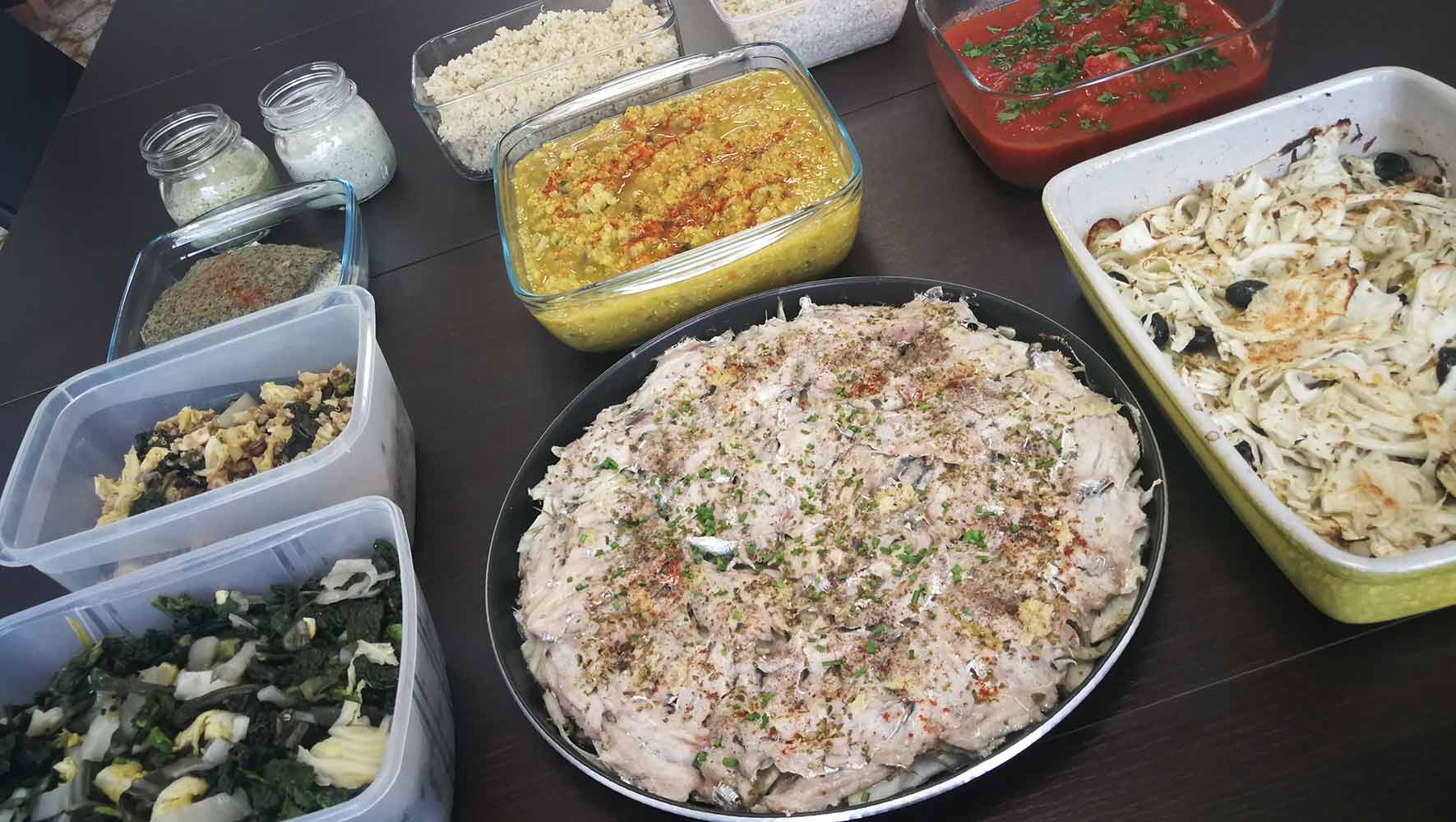 corso batch cooking alleggeriamoci e sgonfiamoci