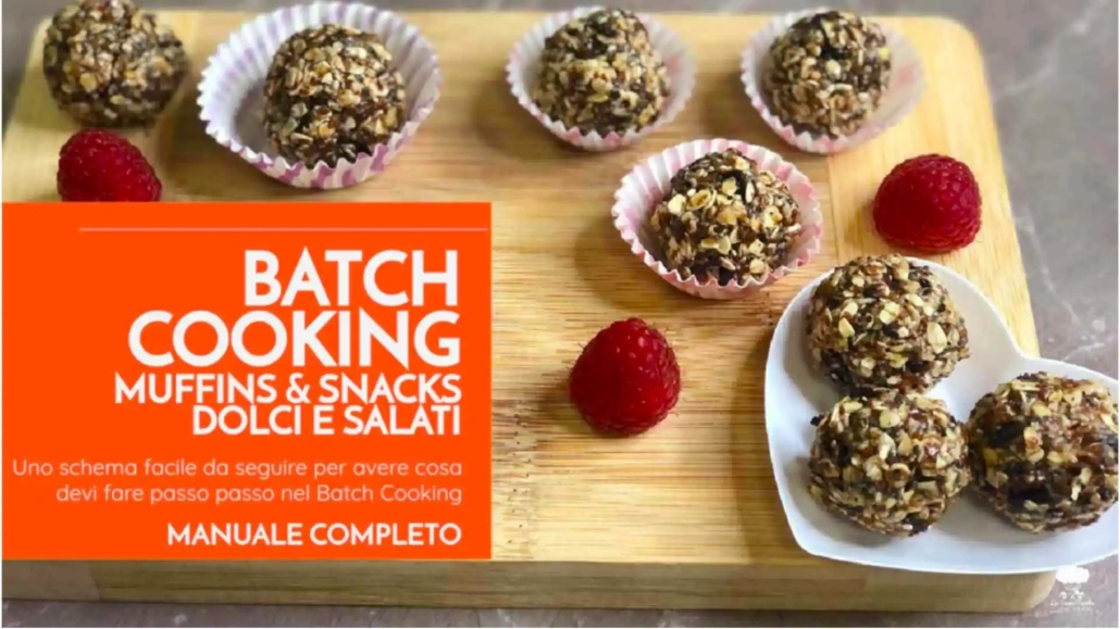 batch cooking muffins & snacks