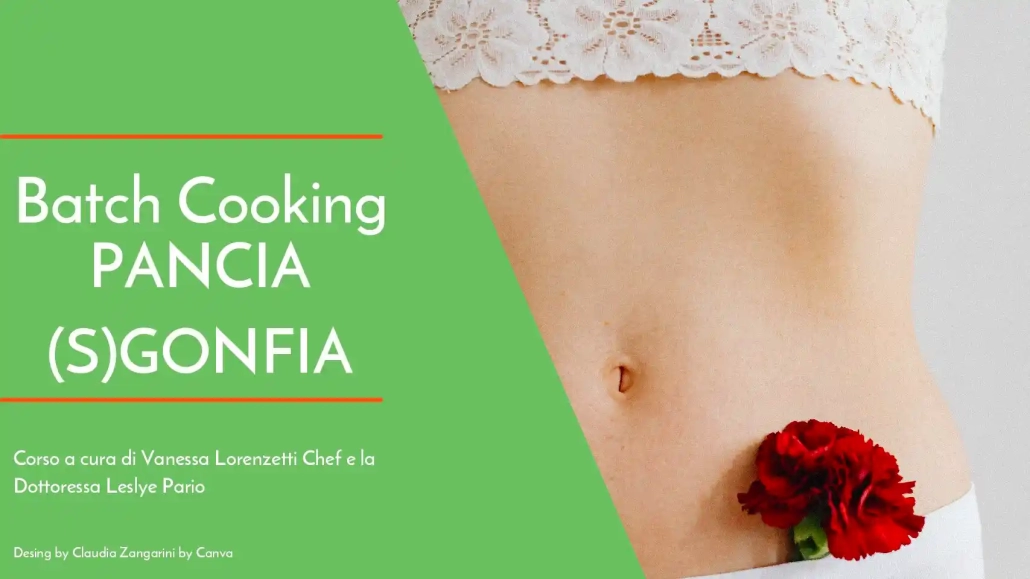 batch cooking pancia sgonfia